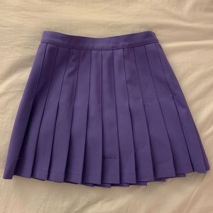 Kaelin purple tennis skirt